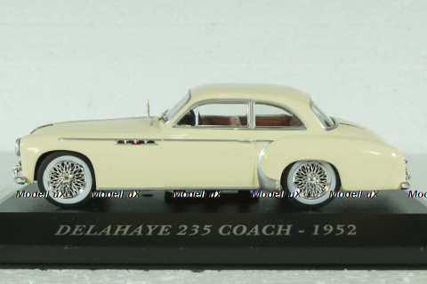 Delahaye 235 Coach 1952, beige, Altaya 1:43