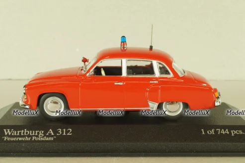 Wartburg A 312 Fire engine Potsdam 1958, 430015991, Minichamps 1:43