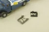 MAN F8 with trailer 3-axel, Birkel, blue, 7216 , Brekina 1:87