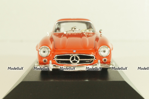 Mercedes-Benz 300 SL (W198) 1955, red, 940039004, Maxichamps 1:43