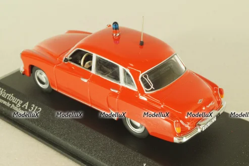 Wartburg A 312 Fire engine Potsdam 1958, 430015991, Minichamps 1:43