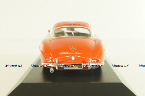 Mercedes-Benz 300 SL (W198) 1955, red, 940039004, Maxichamps 1:43