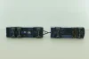 MAN F8 with trailer 3-axel, Birkel, blue, 7216 , Brekina 1:87