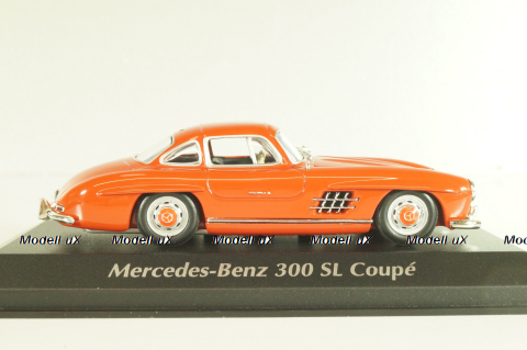 Mercedes-Benz 300 SL (W198) 1955, red, 940039004, Maxichamps 1:43