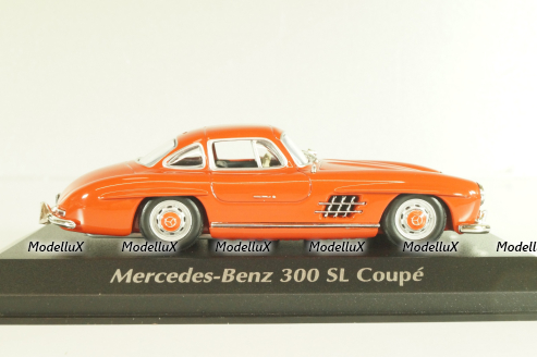 Mercedes-Benz 300 SL (W198) 1955, red, 940039004, Maxichamps 1:43