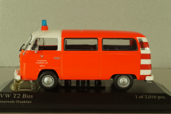 Volkswagen T2 Fire engine Frankfurt 1972, 400053091, Minichamps 1:43