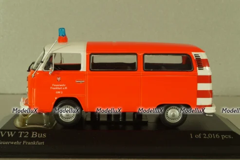 Volkswagen T2 Fire engine Frankfurt 1972, 400053091, Minichamps 1:43