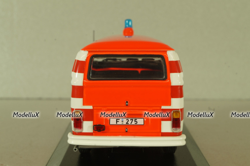 Volkswagen T2 Fire engine Frankfurt 1972, 400053091, Minichamps 1:43