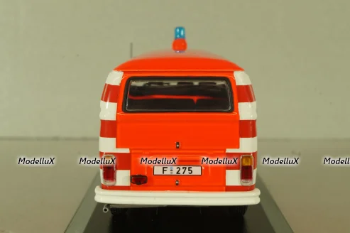 Volkswagen T2 Fire engine Frankfurt 1972, 400053091, Minichamps 1:43