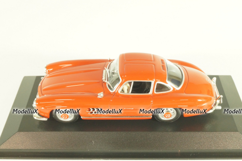 Mercedes-Benz 300 SL (W198) 1955, red, 940039004, Maxichamps 1:43