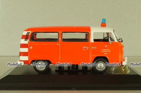 Volkswagen T2 Fire engine Frankfurt 1972, 400053091, Minichamps 1:43