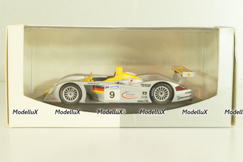 Audi R8 #9 2nd place  24H Le Mans 2000, Mcnish/Ortelli/Aiello, 20000000971, Minichamps 1:43