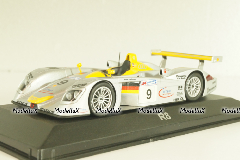 Audi R8 #9 2nd place  24H Le Mans 2000, Mcnish/Ortelli/Aiello, 20000000971, Minichamps 1:43