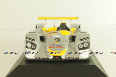 Audi R8 #9 2nd place  24H Le Mans 2000, Mcnish/Ortelli/Aiello, 20000000971, Minichamps 1:43