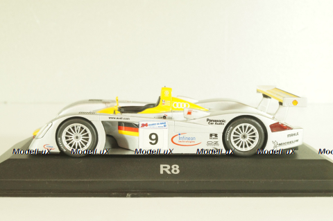Audi R8 #9 2nd place  24H Le Mans 2000, Mcnish/Ortelli/Aiello, 20000000971, Minichamps 1:43