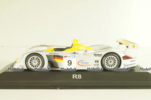 Audi R8 #9 2nd place  24H Le Mans 2000, Mcnish/Ortelli/Aiello, 20000000971, Minichamps 1:43
