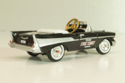 Chevrolet Bel Air "TEXACO Fire Chiff" 1957, black, (педальная машина), 68259, Gearbox