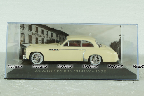 Delahaye 235 Coach 1952, beige, Altaya 1:43