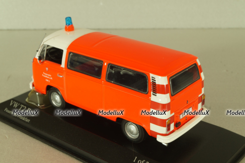 Volkswagen T2 Fire engine Frankfurt 1972, 400053091, Minichamps 1:43