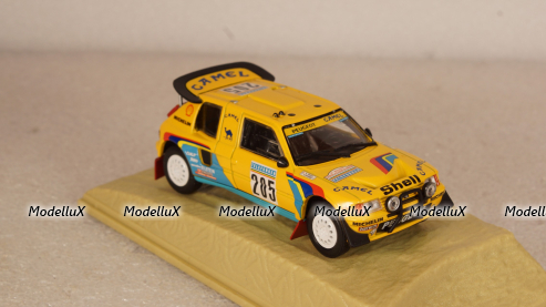 Peugeot 205 Turbo 16 Grand Raid Rally Paris–Dakar 1987 A. Vatanen-B.Giroux, Norev 1:43