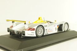 Audi R8 #9 2nd place  24H Le Mans 2000, Mcnish/Ortelli/Aiello, 20000000971, Minichamps 1:43