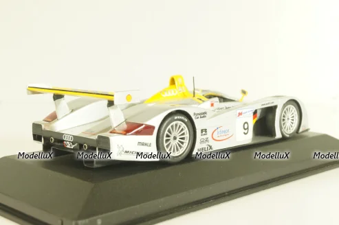 Audi R8 #9 2nd place  24H Le Mans 2000, Mcnish/Ortelli/Aiello, 20000000971, Minichamps 1:43