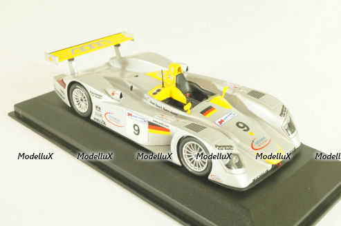 Audi R8 #9 2nd place  24H Le Mans 2000, Mcnish/Ortelli/Aiello, 20000000971, Minichamps 1:43