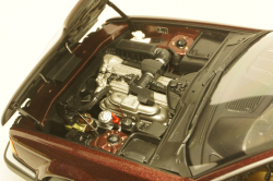 BMW 730i (E32) 1986 red, 100023007, Minichamps 1:18