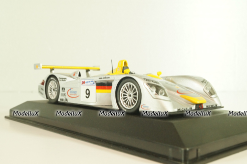 Audi R8 #9 2nd place  24H Le Mans 2000, Mcnish/Ortelli/Aiello, 20000000971, Minichamps 1:43
