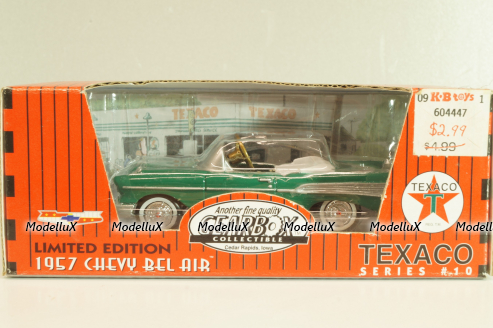 Chevrolet Bel Air "TEXACO" 1957, green, (педальная машина), 68258, Gearbox