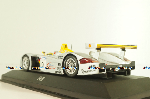 Audi R8 #9 2nd place  24H Le Mans 2000, Mcnish/Ortelli/Aiello, 20000000971, Minichamps 1:43