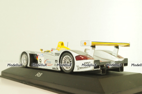 Audi R8 #9 2nd place  24H Le Mans 2000, Mcnish/Ortelli/Aiello, 20000000971, Minichamps 1:43