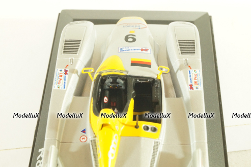 Audi R8 #9 2nd place  24H Le Mans 2000, Mcnish/Ortelli/Aiello, 20000000971, Minichamps 1:43