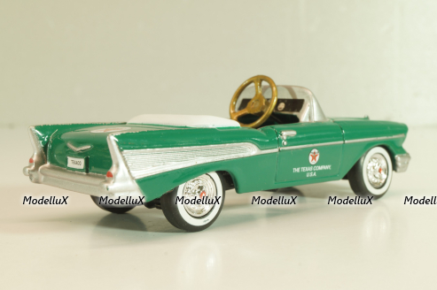 Chevrolet Bel Air "TEXACO" 1957, green, (педальная машина), 68258, Gearbox