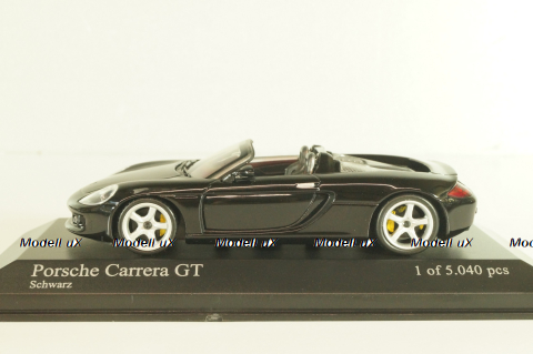 Porsche Carrera GT 2001, black, 430060230, Minichamps 1:43