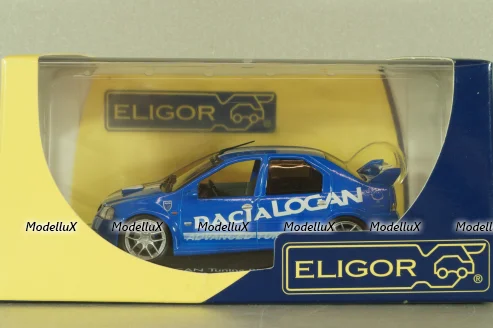 Renault Logan tunning 2006, blue, 101093, Eligor 1:43
