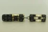 Mercedes LP 333 with trailer, H. von Wirth, white, 7528, Brekina 1:87