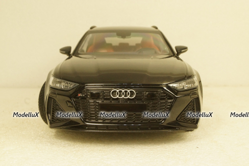 Audi RS 6 Avant 2019 Black, 155018014, Minichamps 1:18