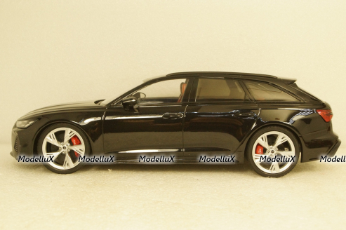 Audi RS 6 Avant 2019 Black, 155018014, Minichamps 1:18
