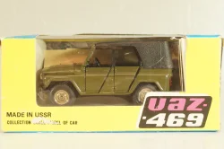 Уаз-469 А34, хаки, Тантал/Радон 1:43