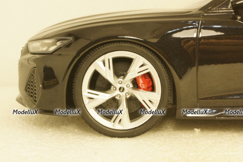 Audi RS 6 Avant 2019 Black, 155018014, Minichamps 1:18