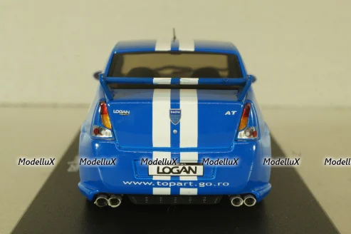 Renault Logan tunning 2006, blue, 101093, Eligor 1:43