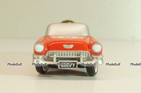 Chevrolet Bel Air "TEXACO" 1955, red/white, (педальная машина), 67807, Gearbox