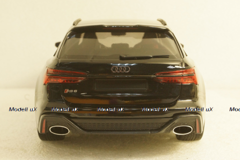 Audi RS 6 Avant 2019 Black, 155018014, Minichamps 1:18
