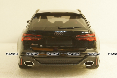 Audi RS 6 Avant 2019 Black, 155018014, Minichamps 1:18