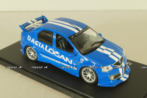 Renault Logan tunning 2006, blue, 101093, Eligor 1:43