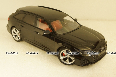 Audi RS 6 Avant 2019 Black, 155018014, Minichamps 1:18
