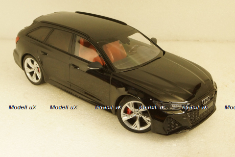 Audi RS 6 Avant 2019 Black, 155018014, Minichamps 1:18