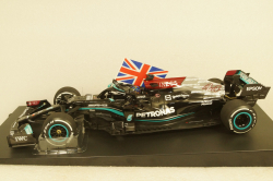 Mercedes AMG Petronas Formula1 Team W12E Performance L. Hamilton Winner British GP 2021, Minichamps 1:18