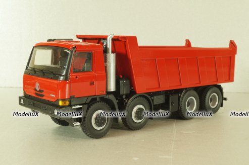 Tatra T815-230S84 8x8 2008, dump truck, red, 89019, Kaden 1:43
